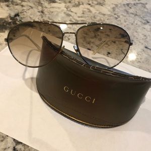 Gucci aviator sunglasses